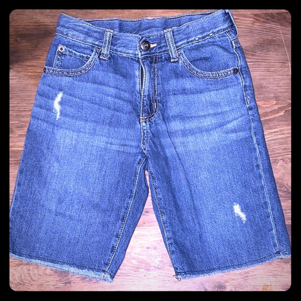 Preowned boys jean shorts Gymboree Sz 8